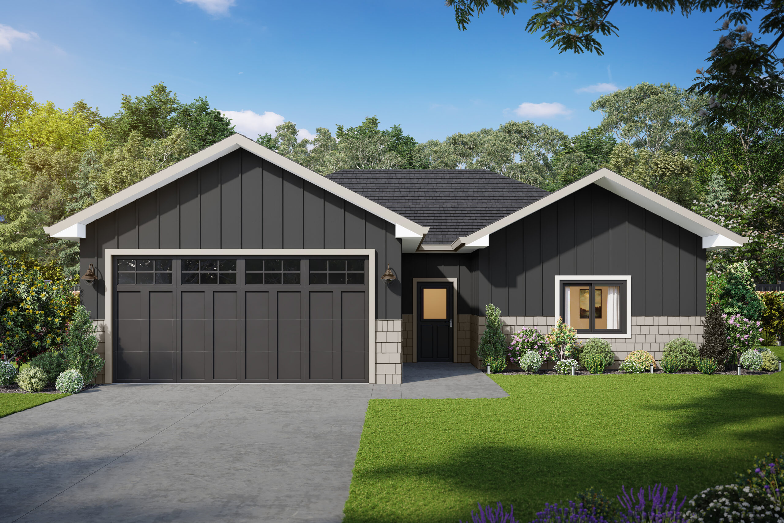 Rendering of summit home plan